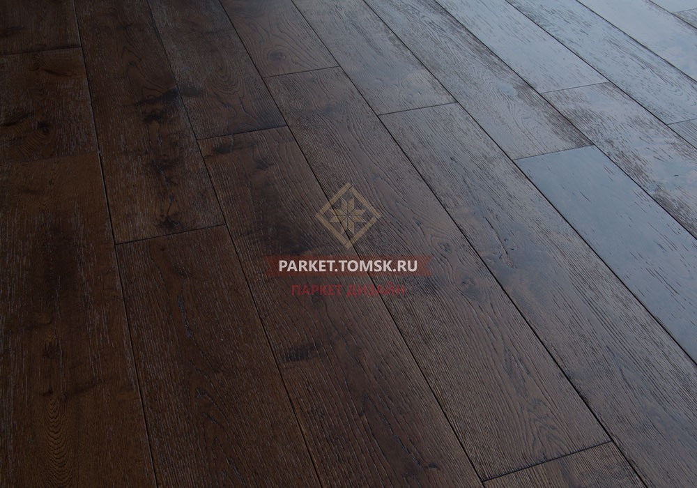 Массивная доска Magestik Floor Дуб Кофе (Браш)